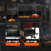 Double Barrel Monster BBQ Grill & Offset Smoker