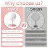 Rechargeable LED Makeup Mirror - Portable Beauty Light