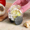 Mini Rolling Garlic Crusher & Mincer – Innovative Wheeled Manual Food Chopper