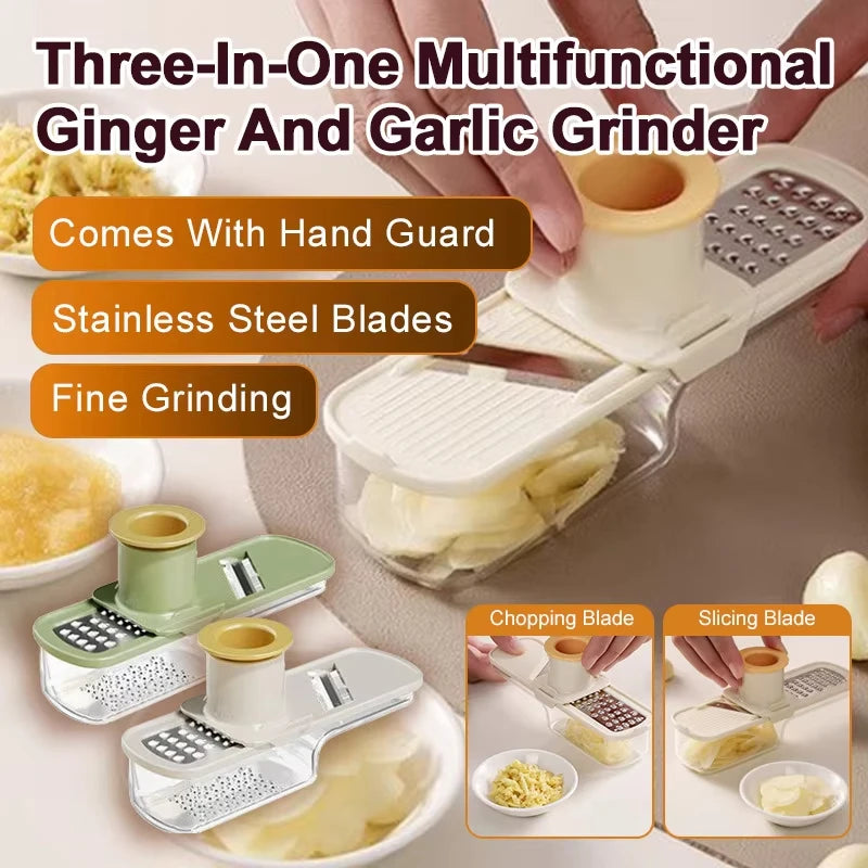 Handy Multi-Functional 3-in-1 Vegetable Grater & Slicer