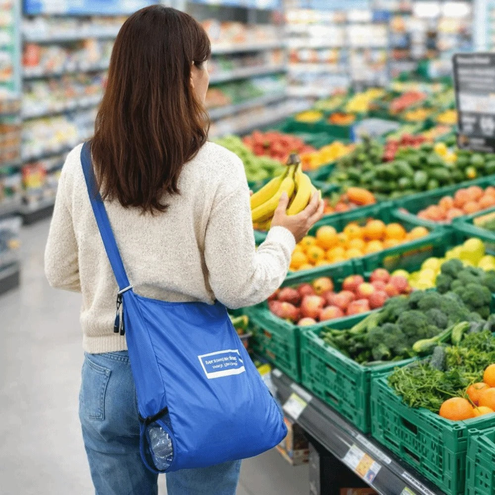 EcoRoll Portable Roll Up Shopping Bag with Disc Storage Case