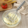 Stainless Steel Potato Masher – Ergonomic Smooth-Action Food Masher for Vegetables, Fruits & Baby Food