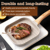 Non-Stick Square Grill Pan – Die-Cast Aluminum Stovetop Griddle with Deep Ridge Lines