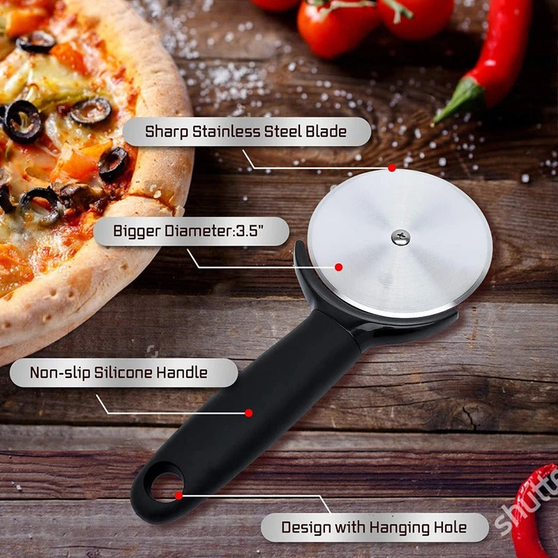 Professional Stainless Steel Pizza Cutter Wheel