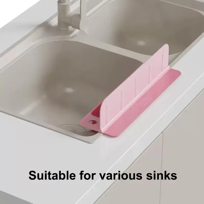 Multifunctional Sink Splash Guard with Storage Tray