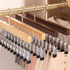 EcoHang Premium 12-Clip Heavy-Duty Wooden Laundry Hanger