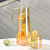 Premium 1800ml Glass Water Jug & Elegant Tabletop Pitcher