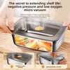 3-Piece Premium 304 Stainless Steel Airtight Storage Set