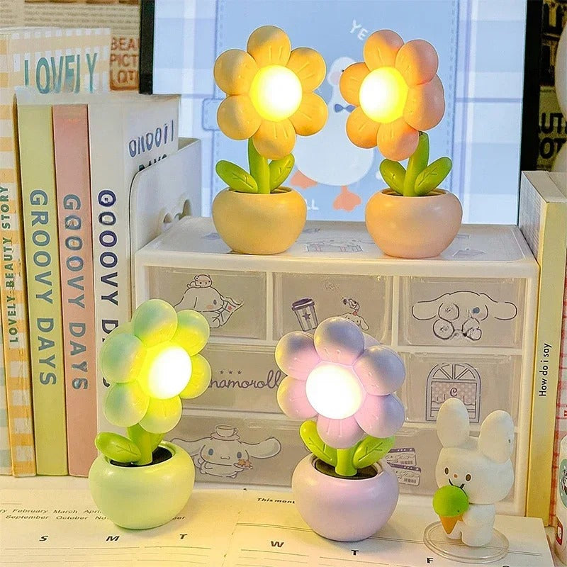 Mini Tulip LED Flower Night Light