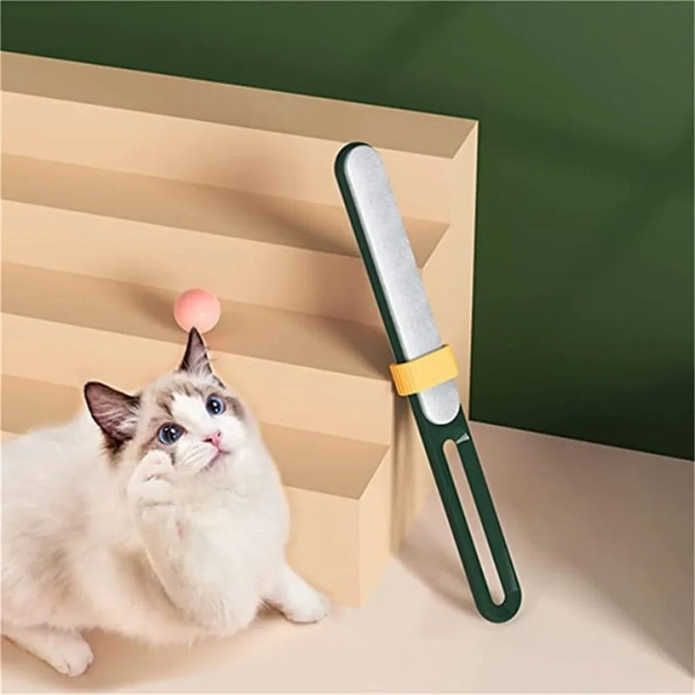 Self-Cleaning Pet Grooming Brush – Efficient Pet Hair Remover for Dogs & Cats with One-Click Release