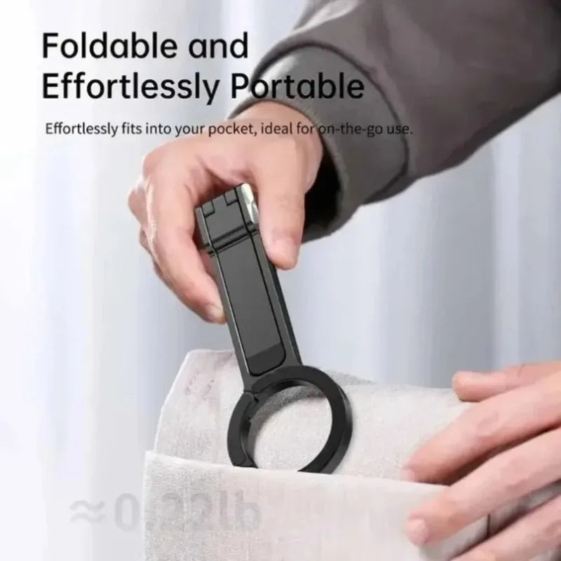 MagClip 3-in-1 Magnetic Foldable Portable Phone Holder & Stand