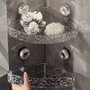 Acrylic Corner Suction Shelf – Drill-Free Bathroom Corner Rack