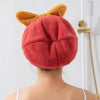 Ultra-Absorbent Microfiber Hair Drying Cap & Quick-Dry Magic Towel with Cute Bow