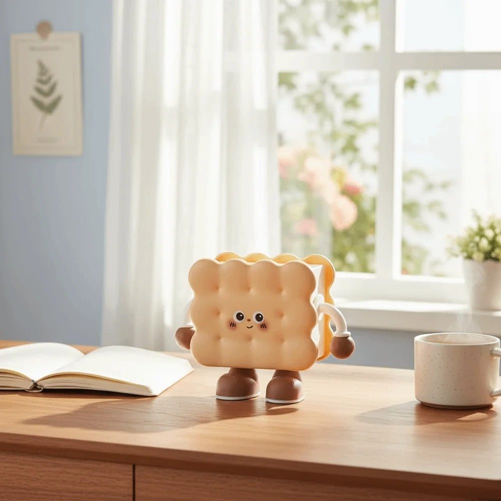 Cartoon Food Figure Pen Holder & Desk Organizer - Cute Desktop Stationery Stand