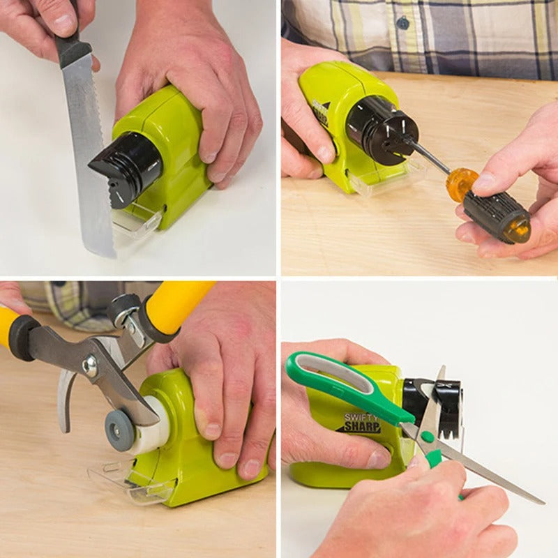 Motorized Cordless Automatic Knife & Tool Sharpener