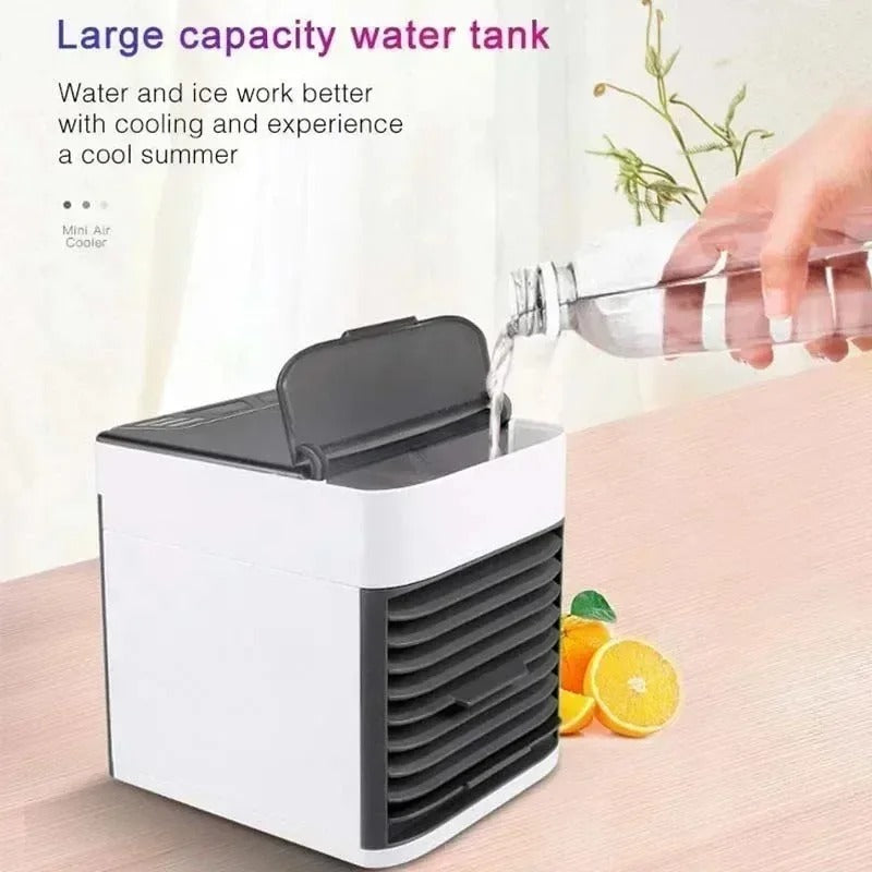 Mini Portable Air Conditioner with Adjustable Fan