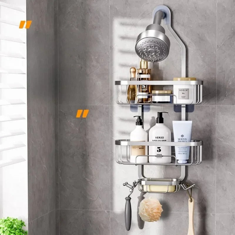 Hold Over-the-Shower Hanging Caddy