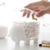 Sheep-Shaped Cotton Swab Holder – Crystal-Clear Vanity Organizer