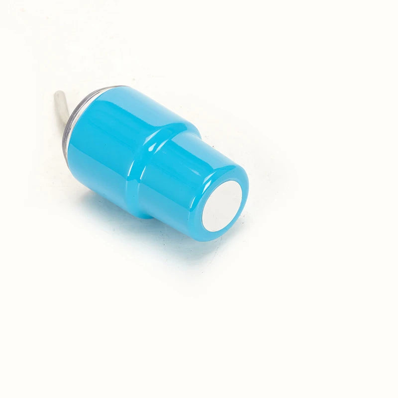 Premium Mini Stainless Steel Insulated Tumbler with Metal Straw (Random Color)