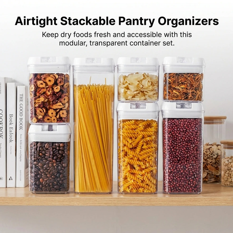 Premium Airtight Easy-Lock Food Storage Contain