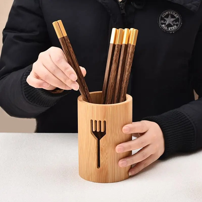 Luxury Elephant-Shaped Kitchen Spoon Holder & Cutlery Organizer