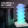 Triangle Cube Atmosphere Lamp – RGB Multi-Colour Rechargeable Desk Light