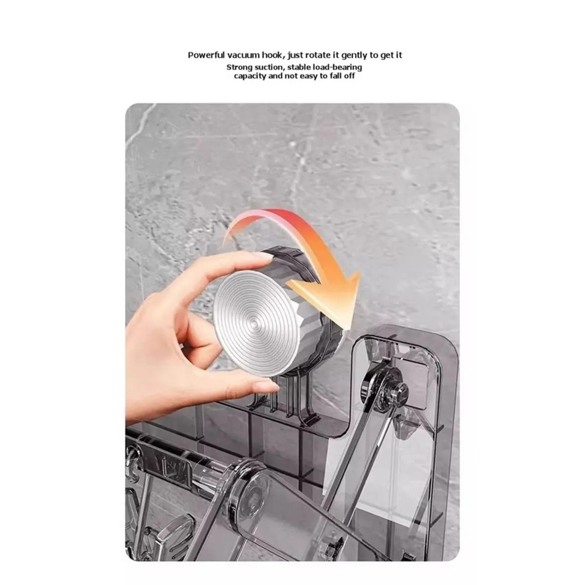 FlexiGrip Sock Rack | Retractable Suction Drying Hanger