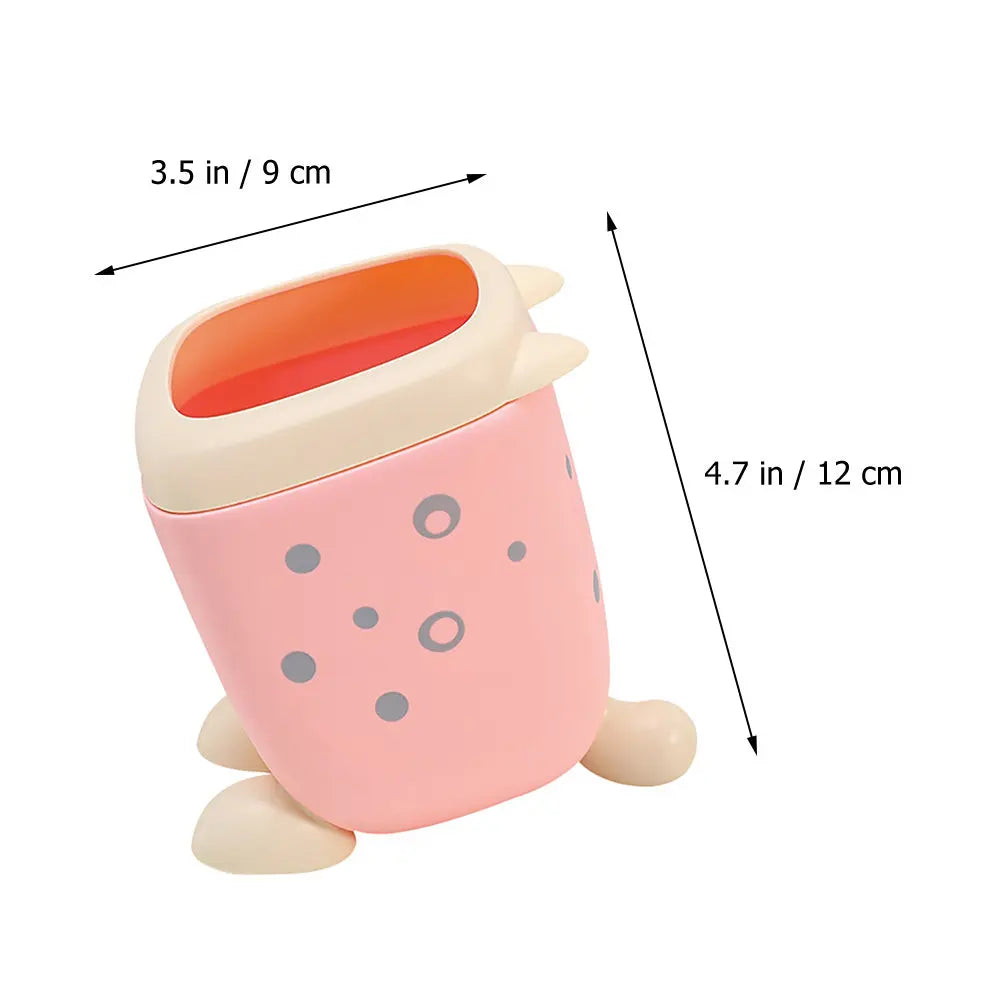 Cute Kawaii Animal-Style Desktop Stationery & Pen Holder