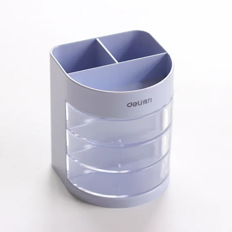 Colorful Multi-Functional Pen Holder – Desk Organizer (Random color)