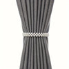 Elegant Decorative Flower Magnetic Curtain Tiebacks (Pair)