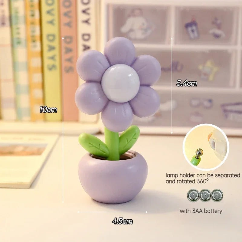 Mini Tulip LED Flower Night Light
