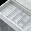 3-Piece Acrylic Drawer Divider & Makeup Tray Set