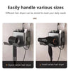 3-in-1 Wall-Mounted Hair Dryer Holder & Vanity Organizer