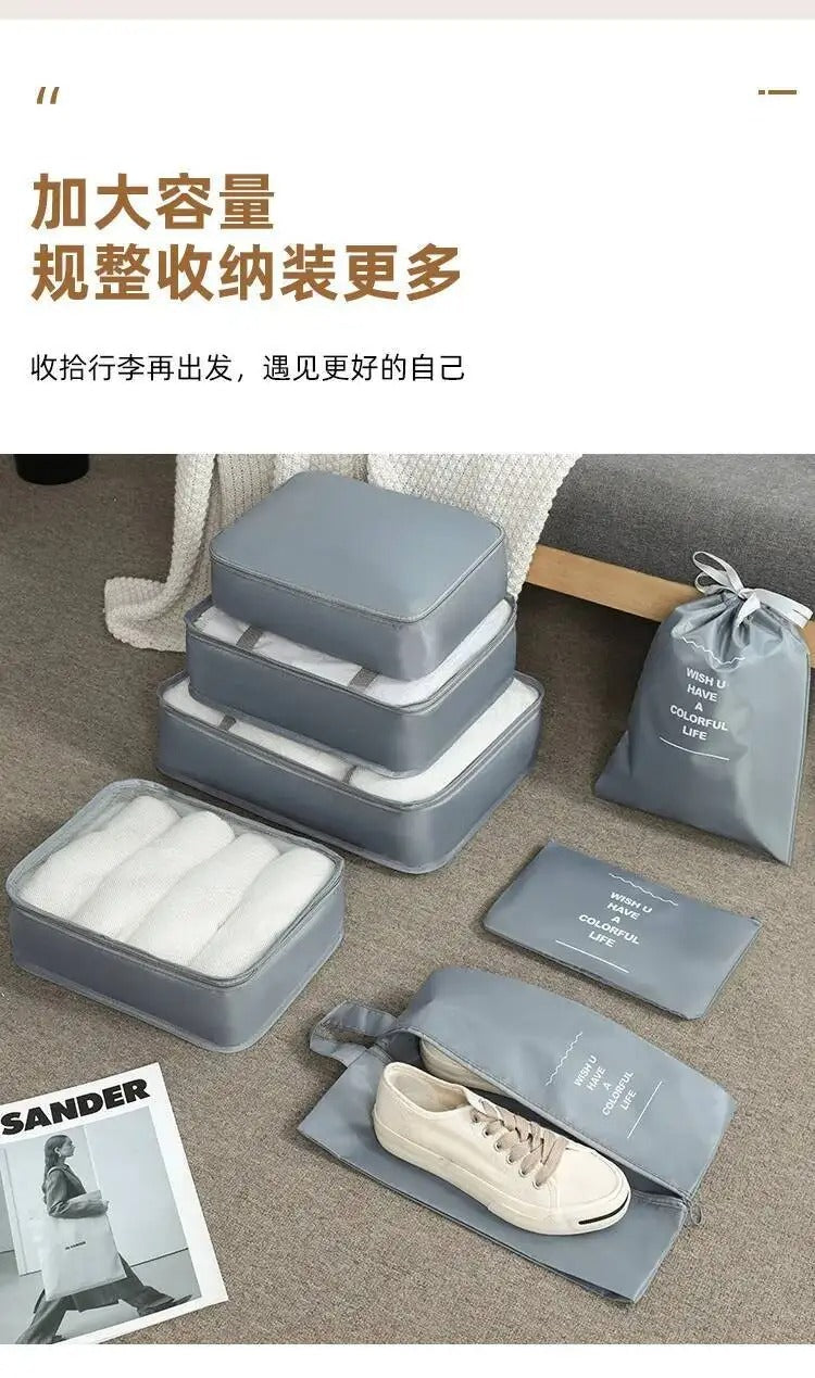 9pc Travel Packing Cubes - Ultimate Luggage Organizer Set