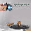 Magnetic Spice Jar Organizer – Space-Saving Magnetic Storage Box for Fridge & Microwave