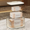 Multifunctional Tissue Box Organizer – Integrated Desktop Holder & Remote Caddy