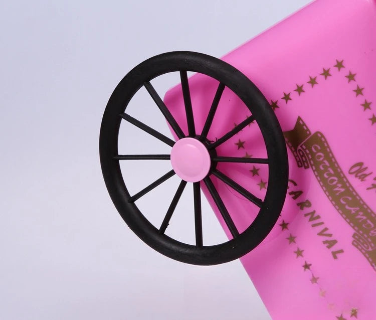Retro DIY Cotton Candy Machine with Stainless Steel Bowl