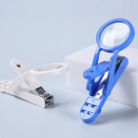 ClariTrim Nail Clipper with Adjustable 3X Magnifying Glass