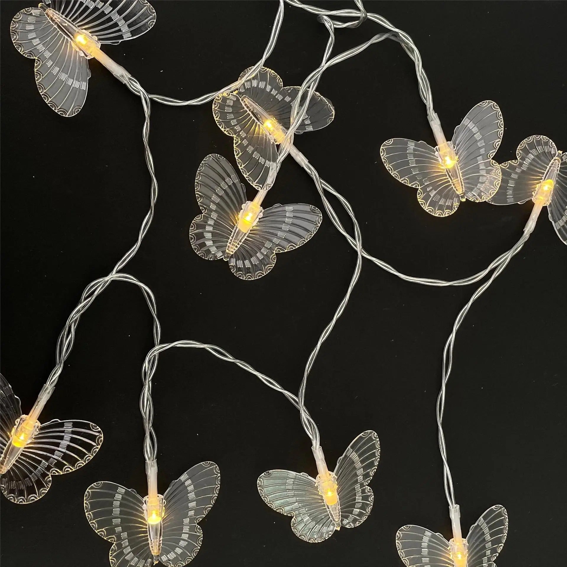 LED Butterfly String Fairy Lights