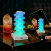 Triangle Cube Atmosphere Lamp – RGB Multi-Colour Rechargeable Desk Light