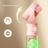 Portable Water Mist Fan: Mini Rechargeable 4-Speed Cool Spray