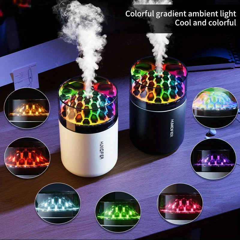 Atmosphere Crystal-Style Ultrasonic Cool Mist Humidifier & Diffuser