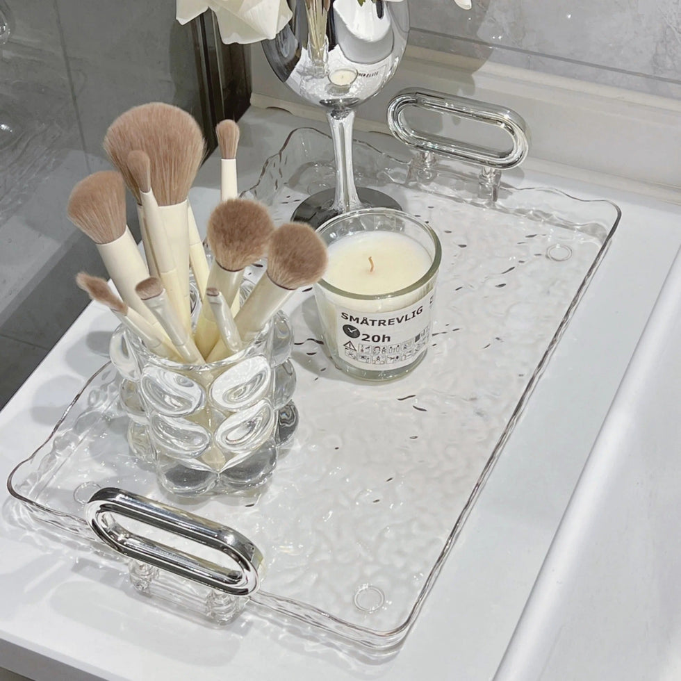 Water Ripple Luxury Storage Tray – Elegant Serving Tray