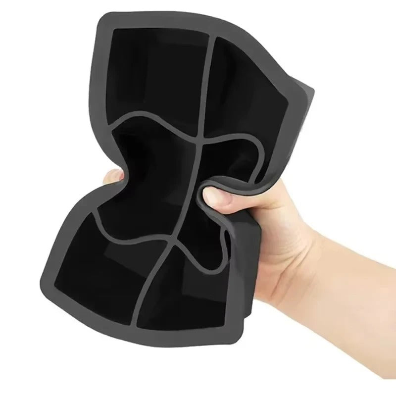 Premium Silicone Large Square Ice Cube Tray Mold