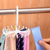 SmartSpace 20-Hook Rotating Tie & Belt Closet Organizer Hanger