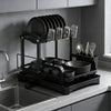 Premium Heavy-Duty Countertop Kitchen Dish Storage Rack