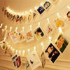 LED Photo Clip Fairy Lights for Wall Decoration (10 Clips)