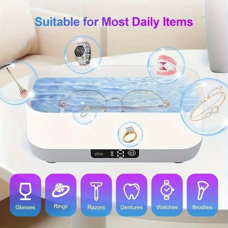 SonicWave Portable Wireless Ultrasonic Cleaner Tank