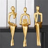 Nordic Thinker Sculptures Set of 3