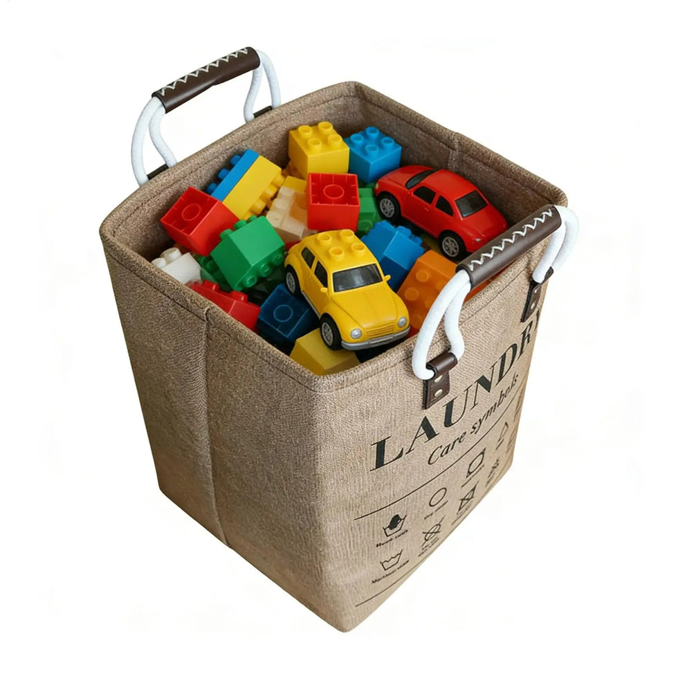 Premium Waterproof Fabric Laundry Basket hamper